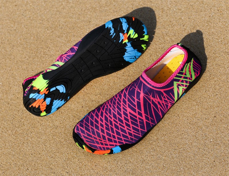Unissex tênis de natação sapatos de água homem descalço sandálias praia ao ar li