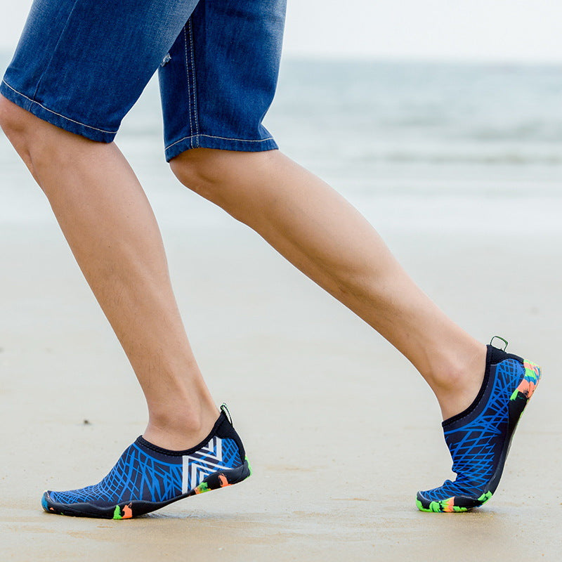 Unissex tênis de natação sapatos de água homem descalço sandálias praia ao ar li