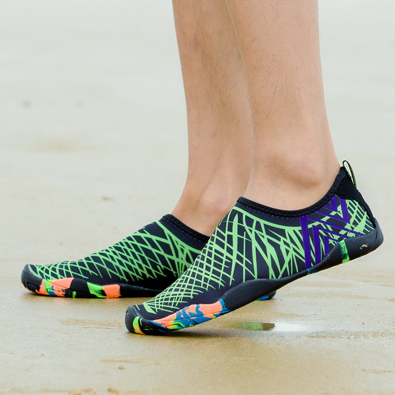 Unissex tênis de natação sapatos de água homem descalço sandálias praia ao ar li