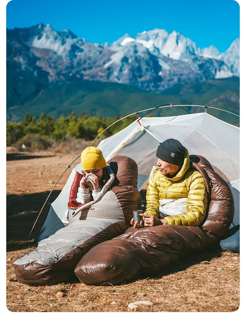 Naturehike saco de dormir ultraleve à prova d'água múmia saco de dormir snowbird