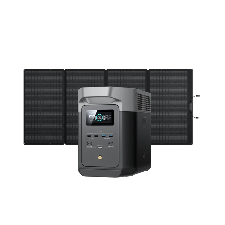 EcoFlow Delta 2 Max - Estação de Energia Portátil 3400W / 2048Wh