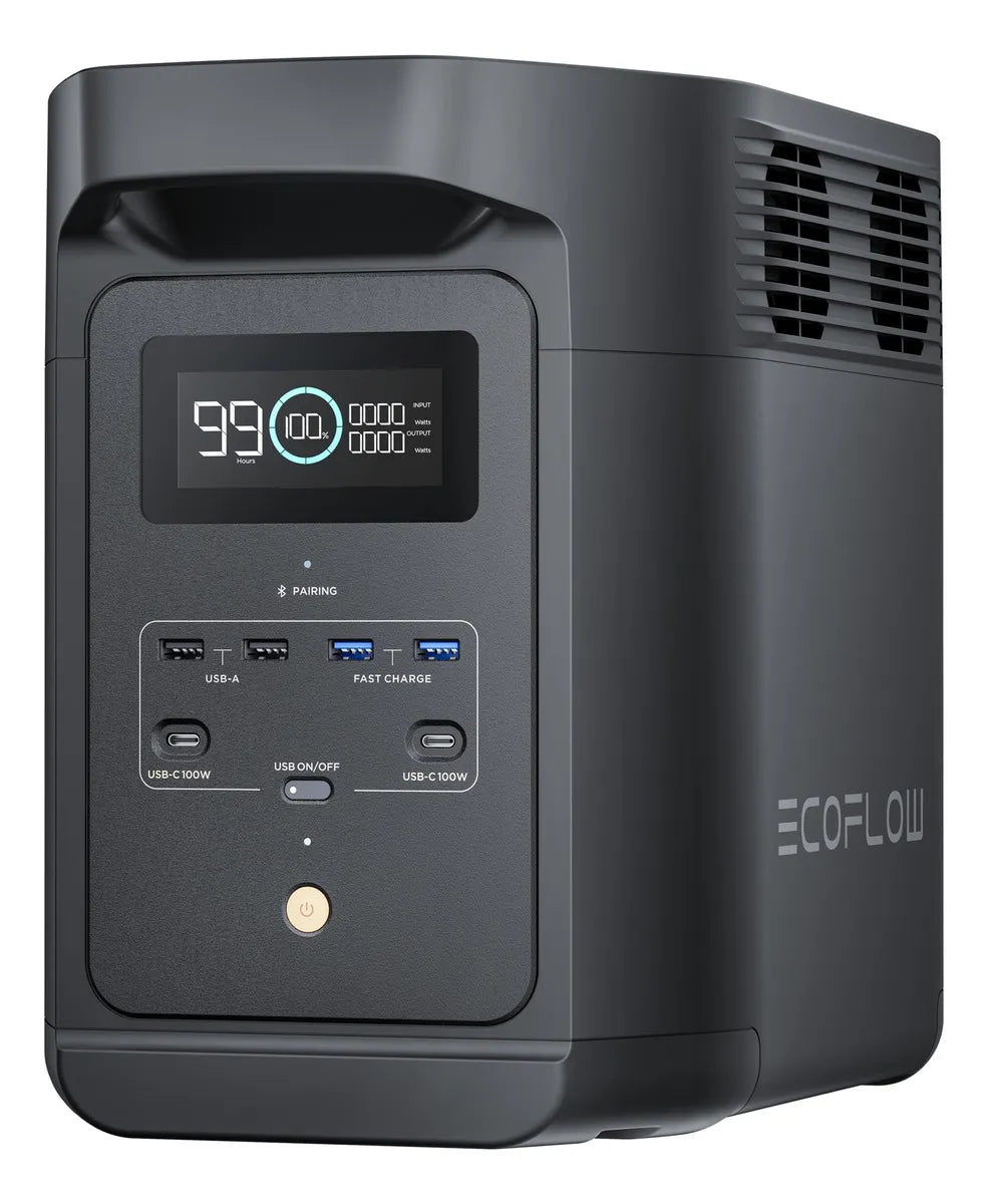EcoFlow Delta Black Estação de Energia 500W / 980Wh