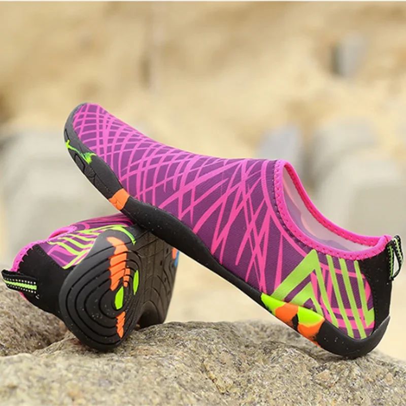 Unissex tênis de natação sapatos de água homem descalço sandálias praia ao ar li