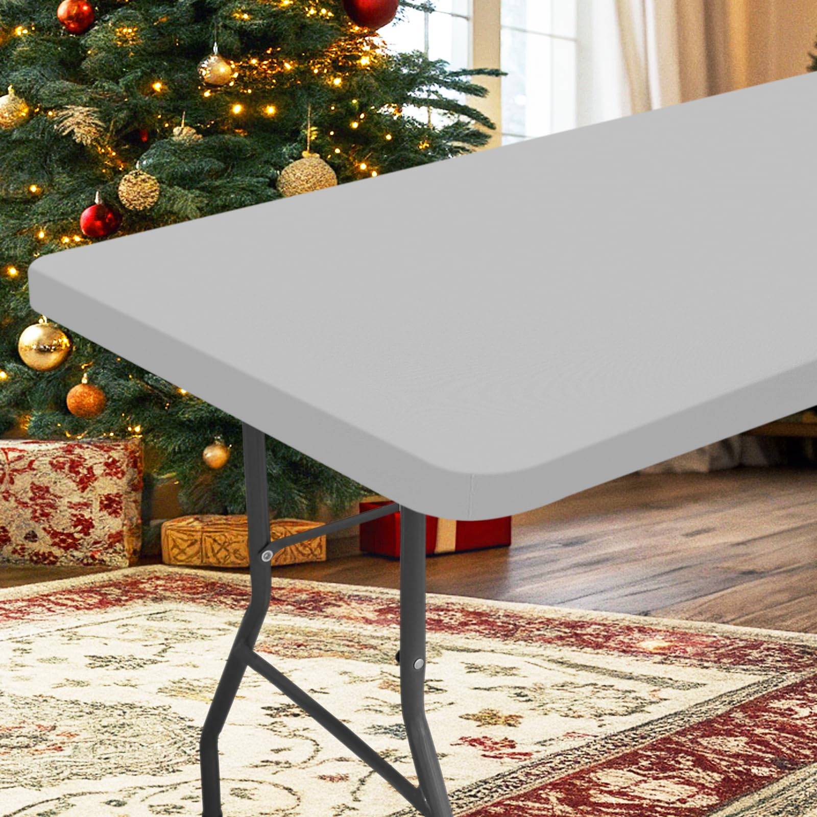 Toalha de mesa retangular impermeável Hapihappy para piquenique ao ar livre, cam