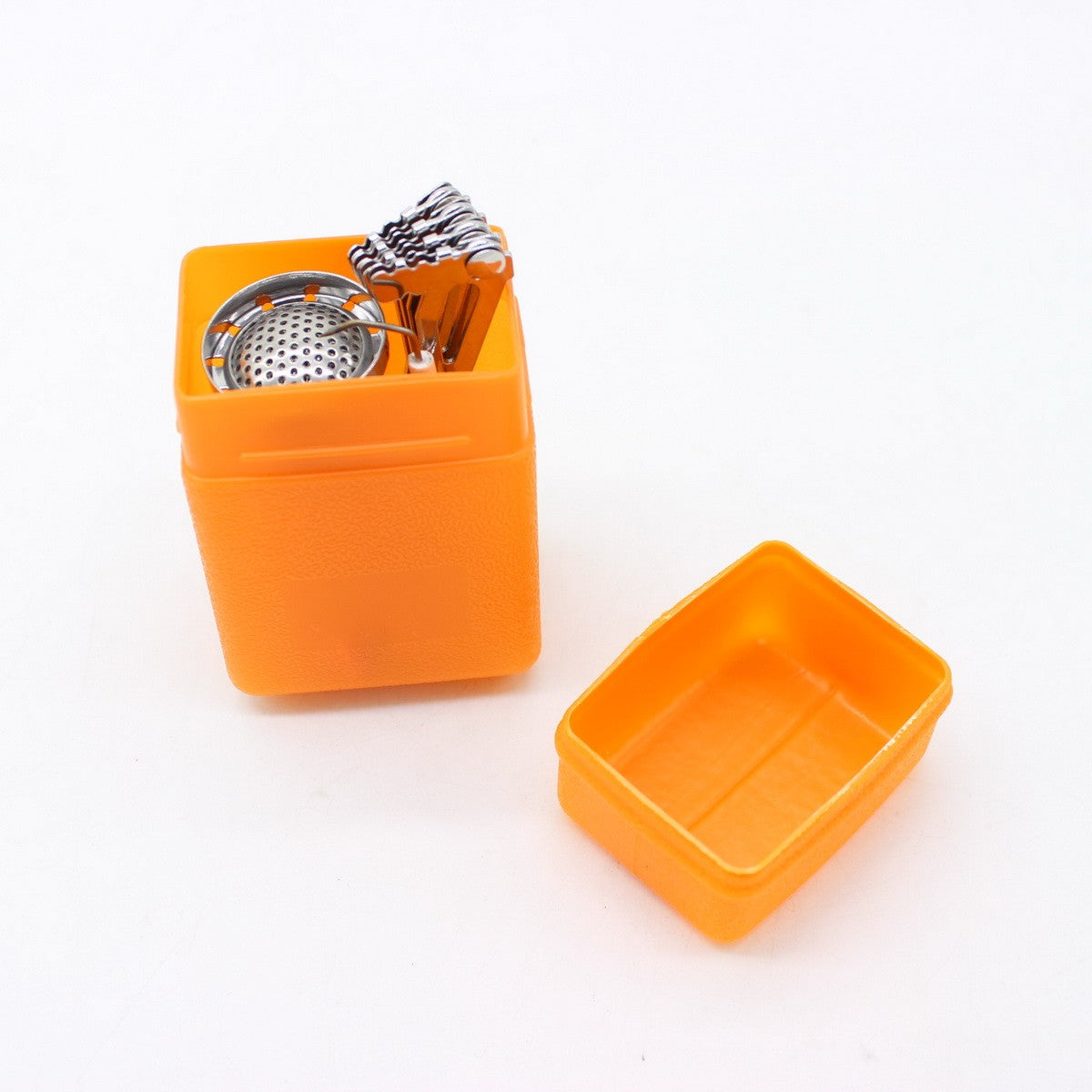 Mini fogão a gás para acampamento