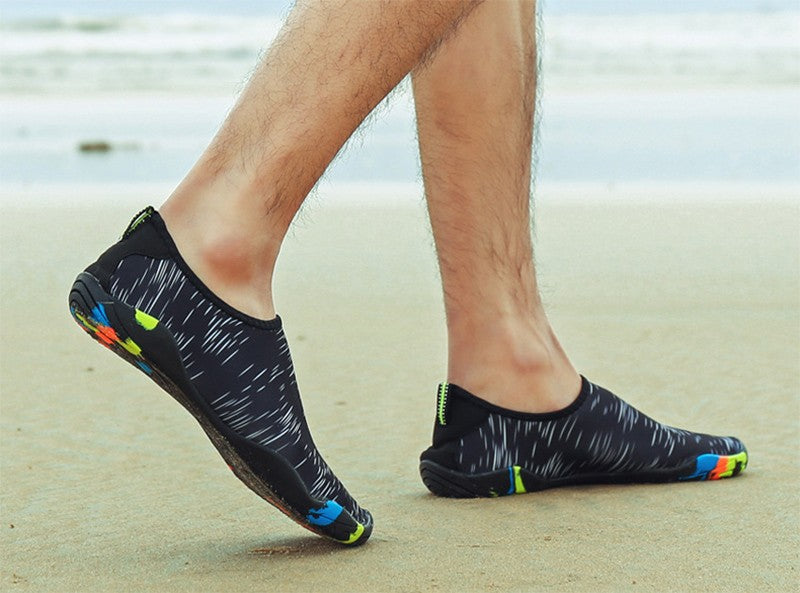 Unissex tênis de natação sapatos de água homem descalço sandálias praia ao ar li