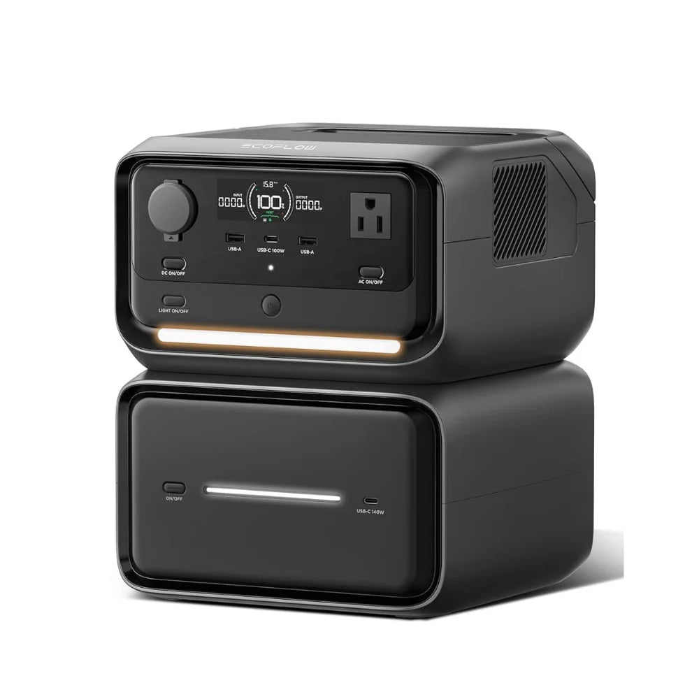 EcoFlow River 3 PLUS - Estação De Energia Portátil 600W