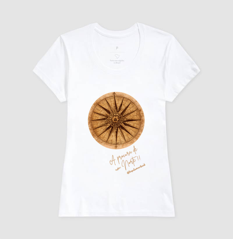 Camiseta A procurar de um Norte