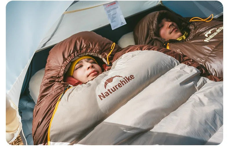 Naturehike saco de dormir ultraleve à prova d'água múmia saco de dormir snowbird