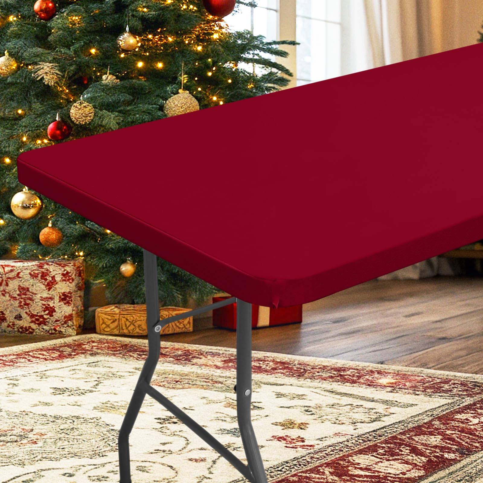 Toalha de mesa retangular impermeável Hapihappy para piquenique ao ar livre, cam