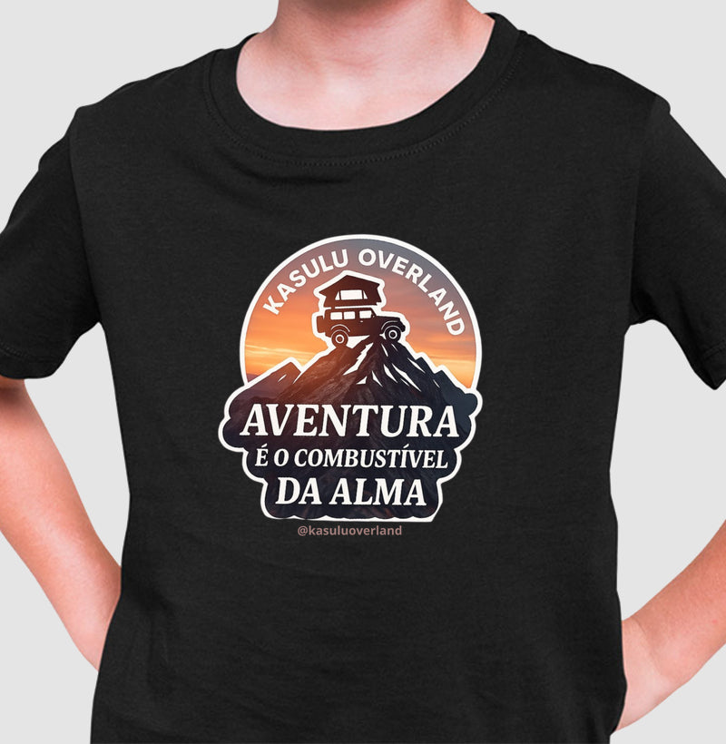 Camiseta Infantil Combustivel da Alma