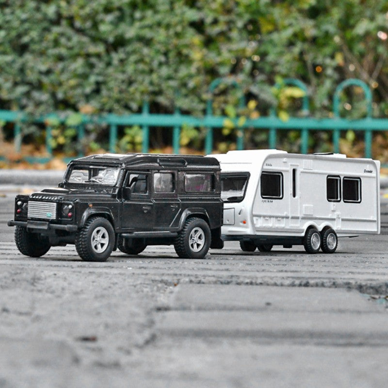 Modelo de Caminhão de Transporte de Carros em Liga 1/32, Veículos Diecast, Brinq