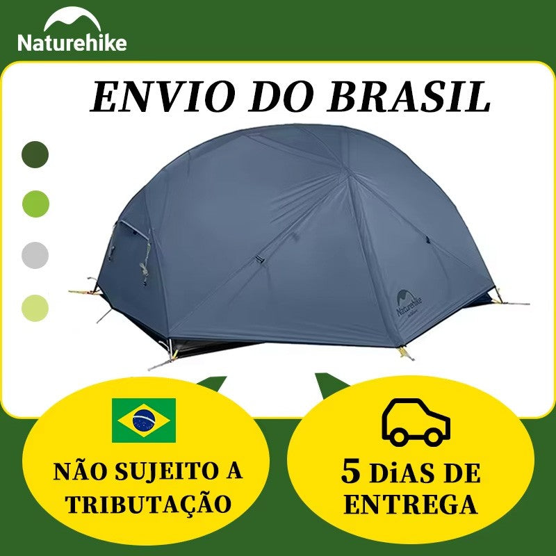 Naturehike Mongar 2 barraca de camping a prova d'água 2 pessoas ultralight campi