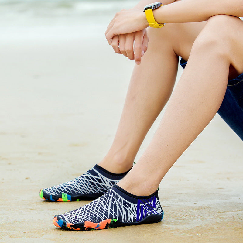 Unissex tênis de natação sapatos de água homem descalço sandálias praia ao ar li