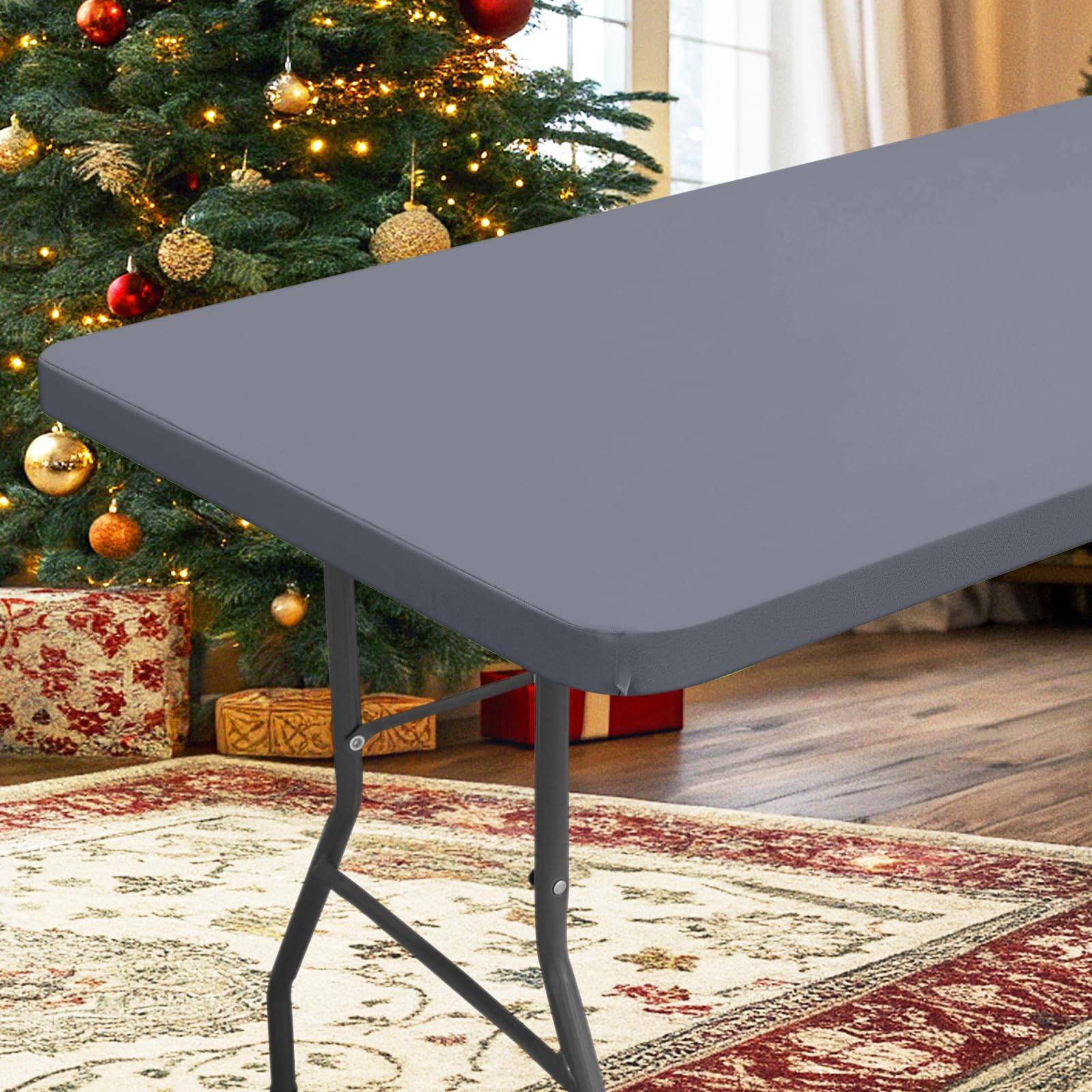 Toalha de mesa retangular impermeável Hapihappy para piquenique ao ar livre, cam