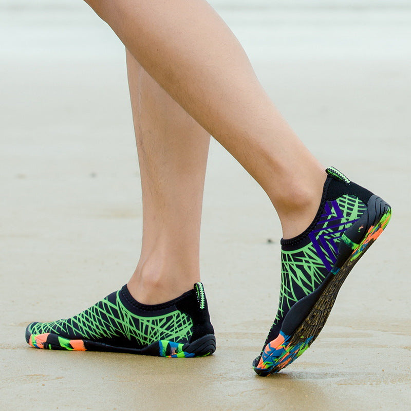 Unissex tênis de natação sapatos de água homem descalço sandálias praia ao ar li