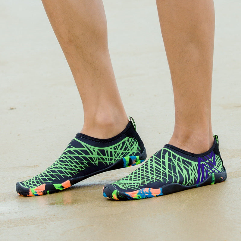 Unissex tênis de natação sapatos de água homem descalço sandálias praia ao ar li