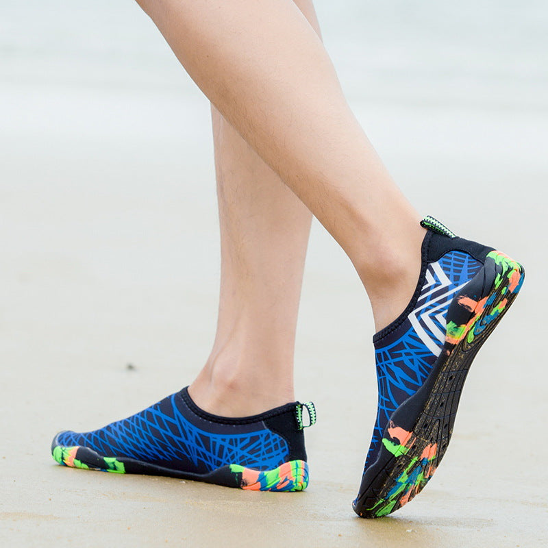 Unissex tênis de natação sapatos de água homem descalço sandálias praia ao ar li