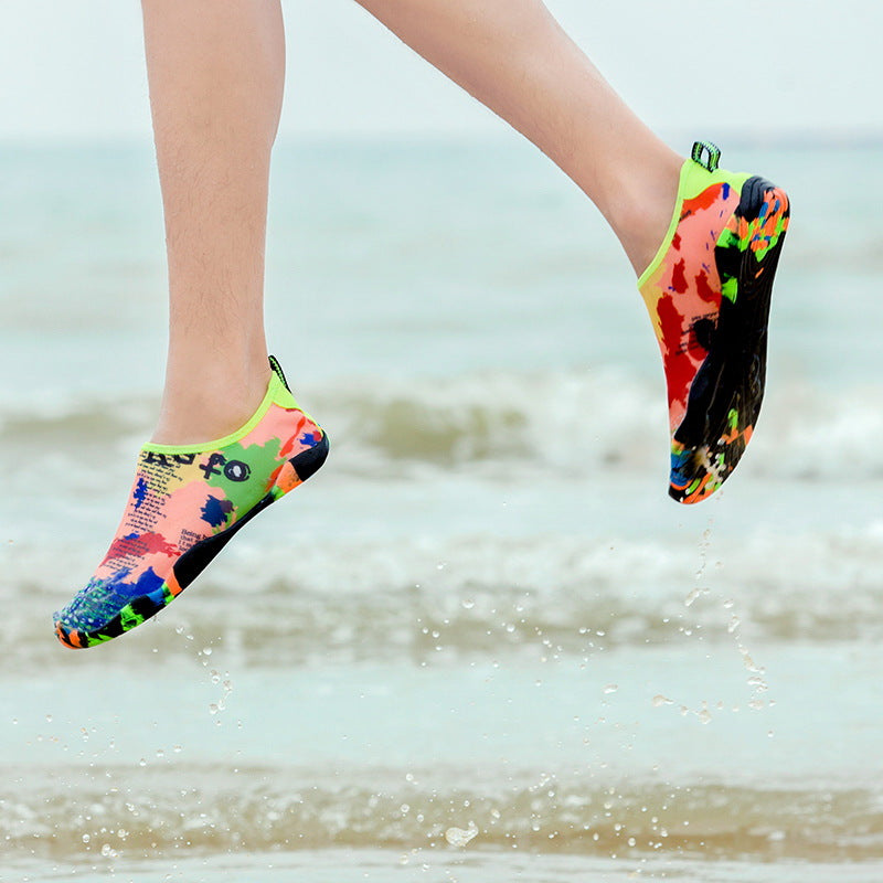 Unissex tênis de natação sapatos de água homem descalço sandálias praia ao ar li