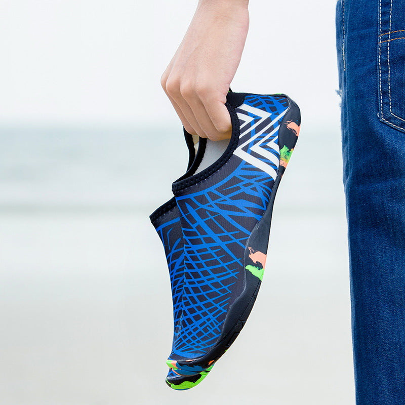 Unissex tênis de natação sapatos de água homem descalço sandálias praia ao ar li