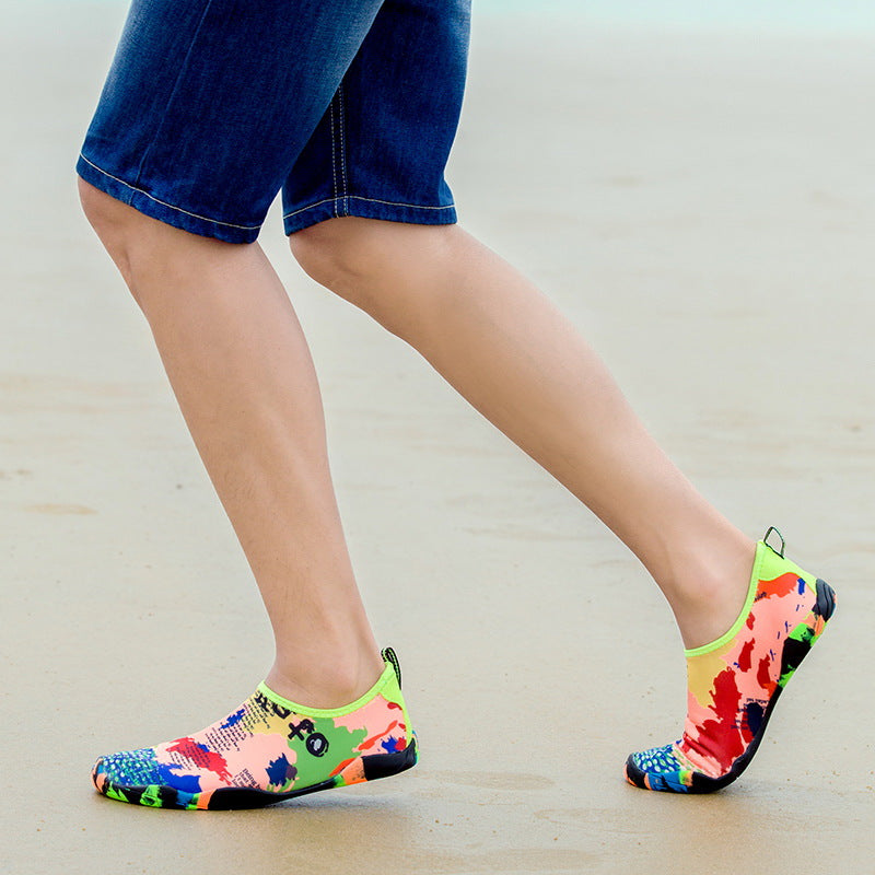 Unissex tênis de natação sapatos de água homem descalço sandálias praia ao ar li