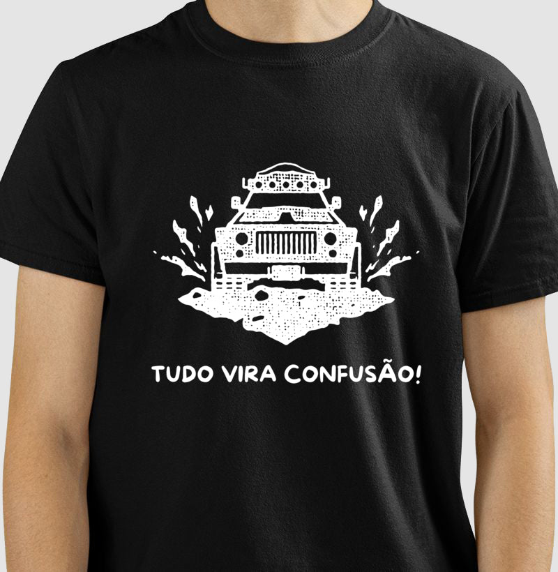 Camiseta "Confusão 4x4" Kasulu