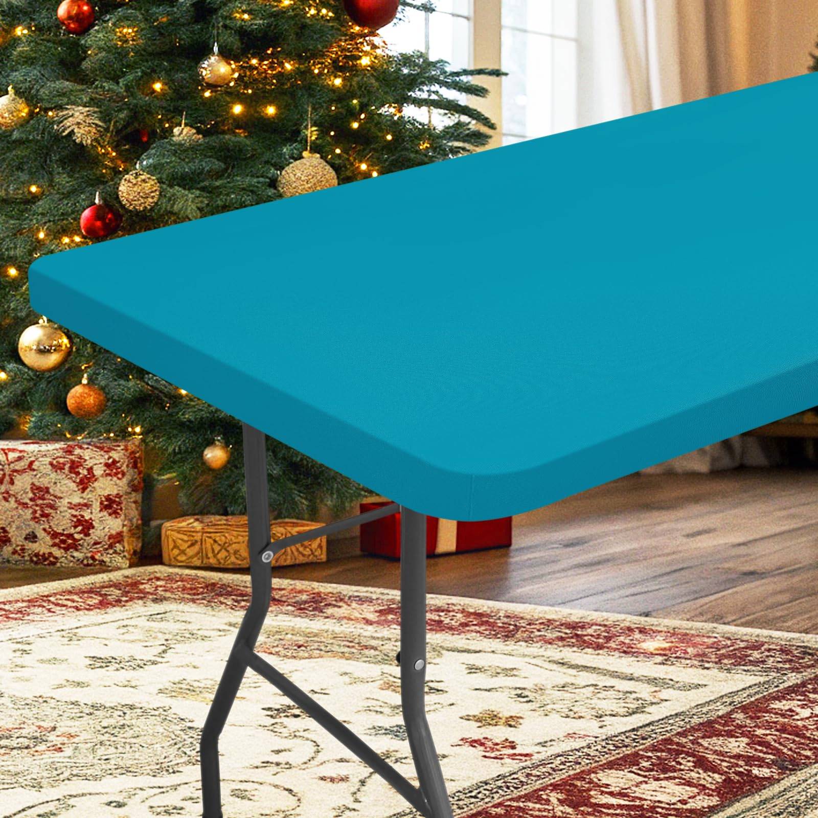 Toalha de mesa retangular impermeável Hapihappy para piquenique ao ar livre, cam
