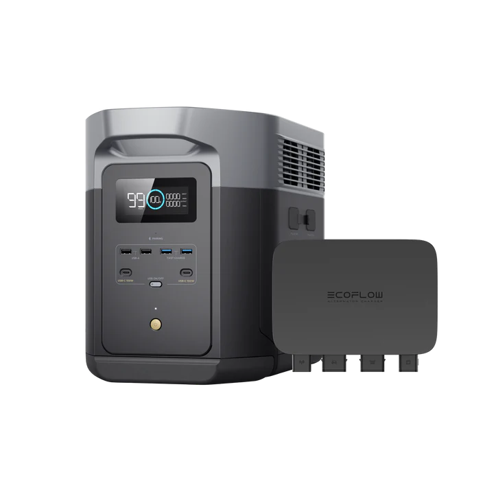 EcoFlow Delta 2 Max - Estação de Energia Portátil 3400W / 2048Wh