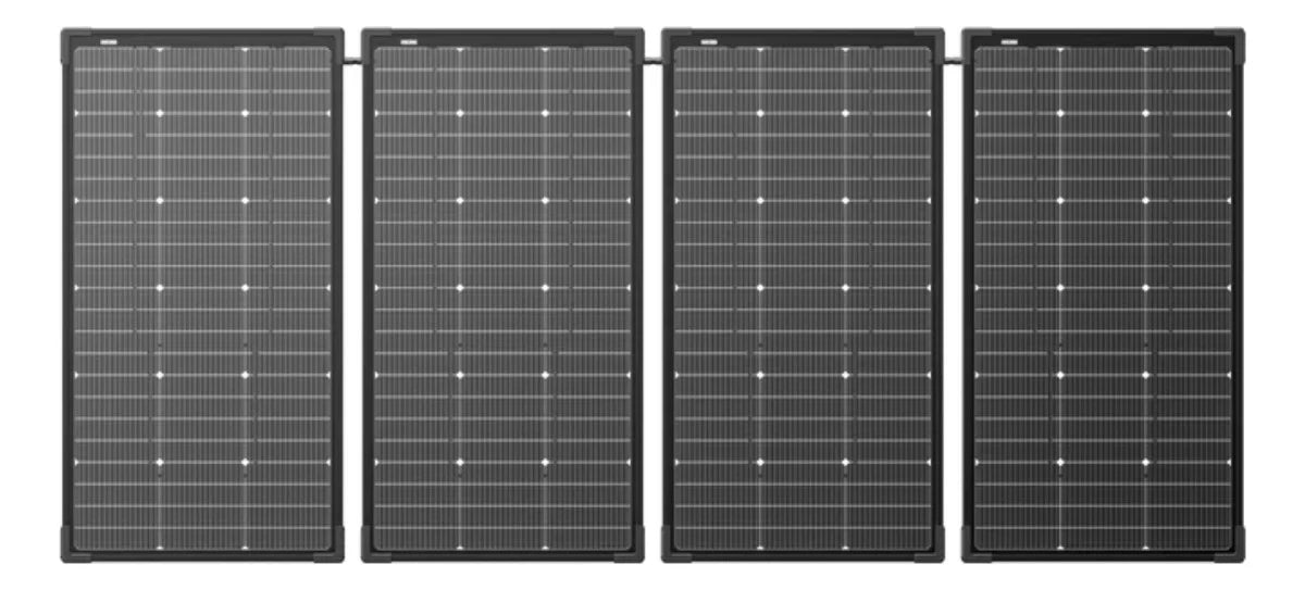 PAINEL SOLAR PORTATIL 125 W EF *4 PLACAS