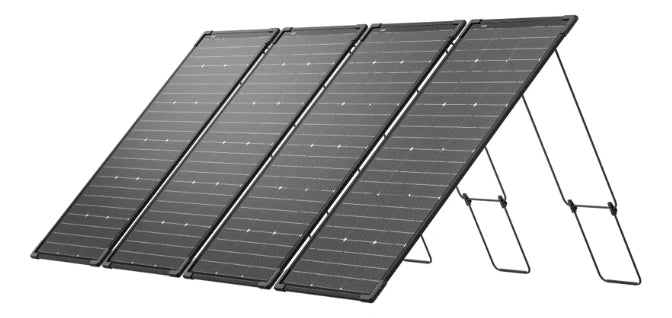 PAINEL SOLAR PORTATIL 125 W EF *4 PLACAS