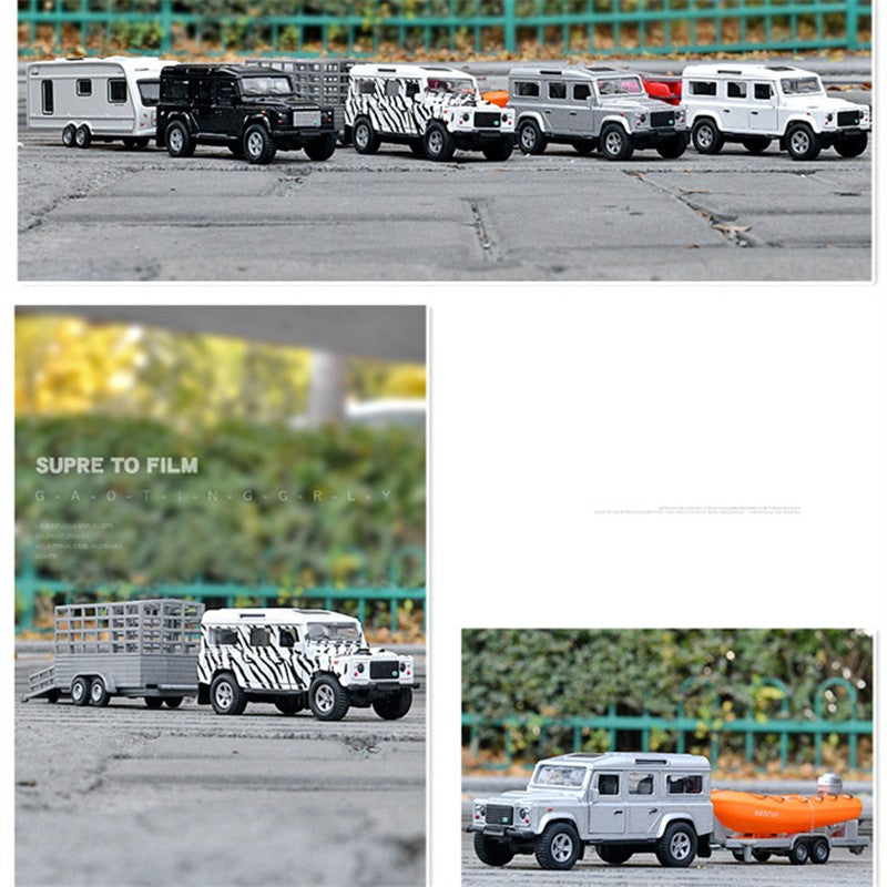 Modelo de Caminhão de Transporte de Carros em Liga 1/32, Veículos Diecast, Brinq