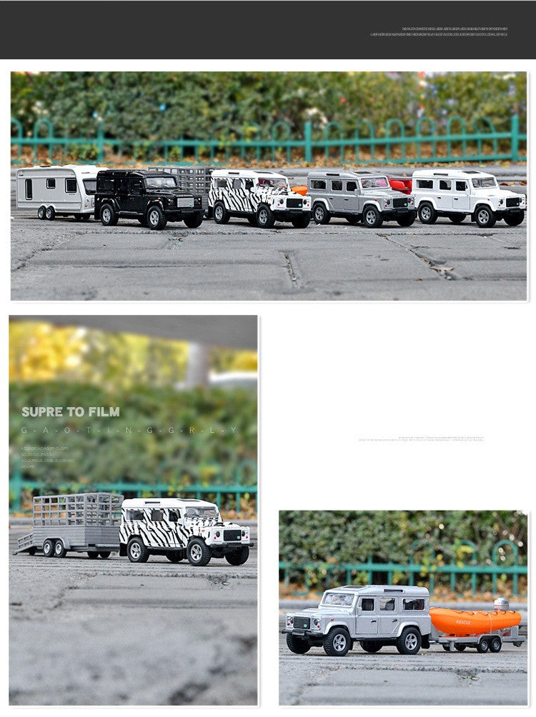 Modelo de Caminhão de Transporte de Carros em Liga 1/32, Veículos Diecast, Brinq