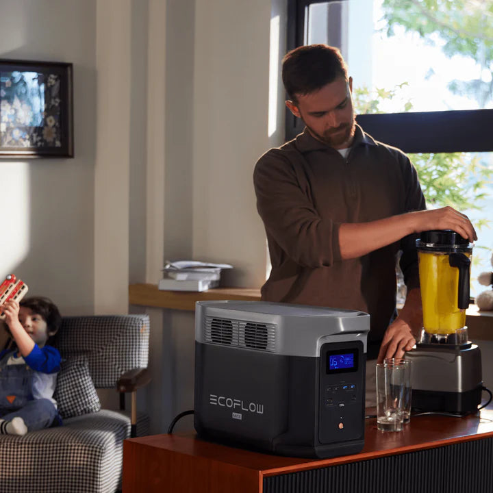 EcoFlow Delta 2 Max - Estação de Energia Portátil 3400W / 2048Wh