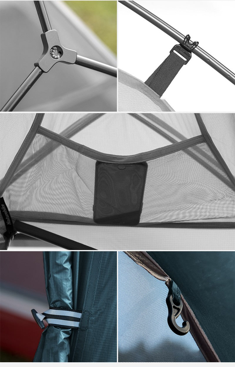Naturehike barraca de camping Cloud Up 1 Pessoa Ultraleve